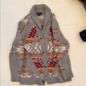 Pendleton Multicolor Geometric Cardigan